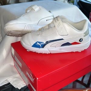 Puma Driftcat girls toddler BMW MOTORSPORT shoes size 9